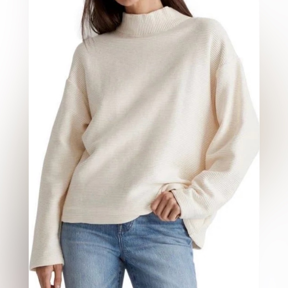 Madewell Knit Mock Neck Sweater